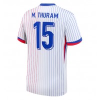 France Marcus Thuram #15 Replica Away Shirt Euro 2024 Short Sleeve
